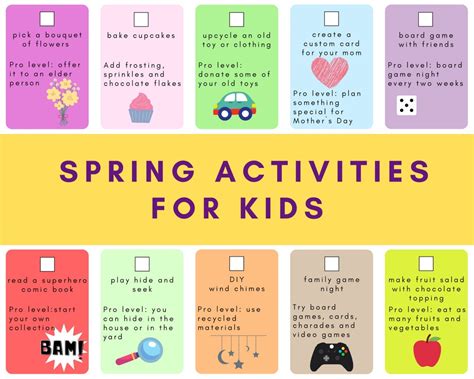 Kids Activity Kids Bucket List Kids Printable Activity Etsy