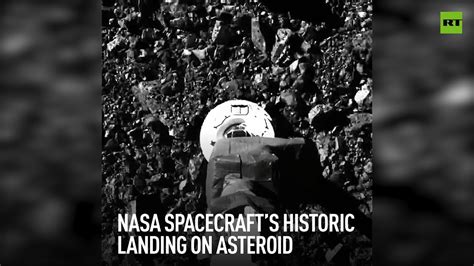 NASA Spacecraft S Historic Landing On Asteroid Bennu YouTube