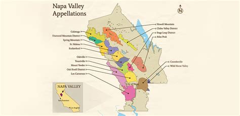 Spring Mountain Wineries Map