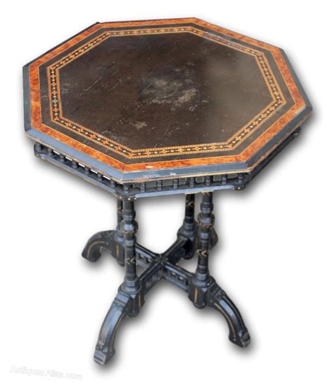 Victorian Ebonised Occasional Table Antiques Atlas
