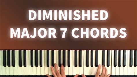 Learn To Use Diminished Major 7th Chords The Secret Jazz Harmony