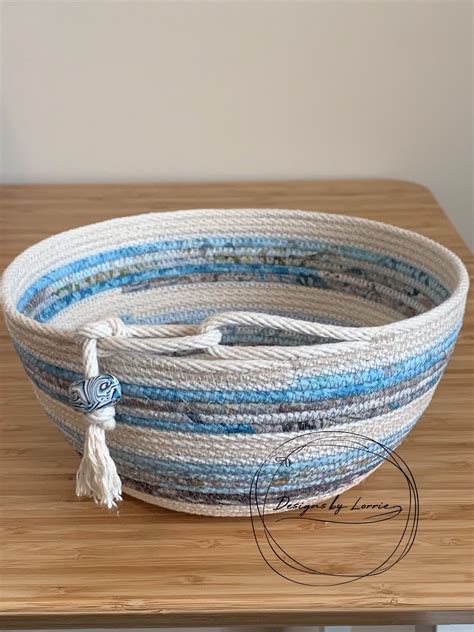 Pin By Nancy Heintzelman On Sewing In 2021 Coiled Fabric Basket Rope