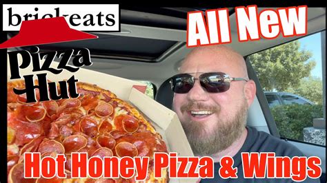 Pizza Hut New Hot Honey Pizza Boneless Wings Review Brickeats Youtube