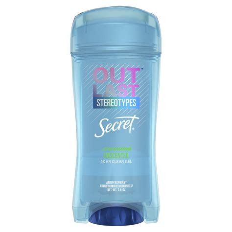 Secret Outlast Clear Gel Antiperspirant Deodorant For Women Unscented 2