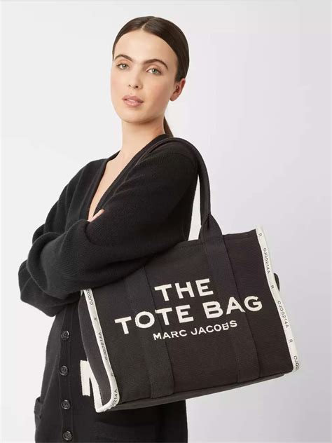 The Jacquard Tote Bag Fra Marc Jacobs I Sort K B Nu