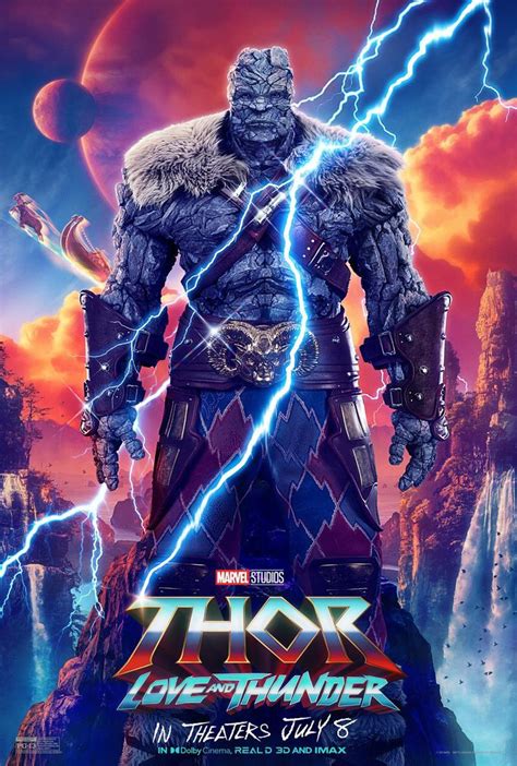 disney releases 10 new official posters for thor love and thunder