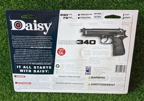 Authentic Brand New Daisy Powerline Bb Air Gun Pistol At Rs