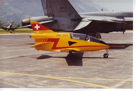 Hb Yau Bede Bd 5j Acrostar Jet 75 Years Of Swiss Air Force Flickr