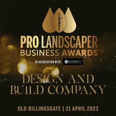 Design And Build Company Pro Landscaper Business Awards