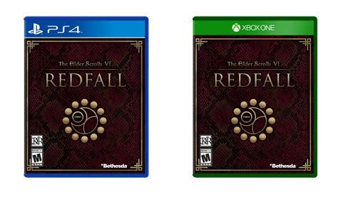 The Elder Scrolls Vi Redfall Game Covers By Okiir On