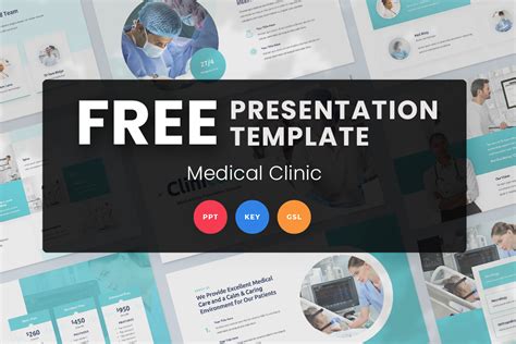 Medical Clinic Powerpoint Presentation Template Free Graphue