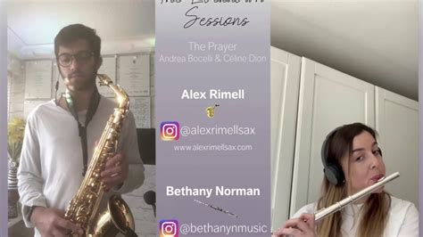 The Prayer Sax And Flute Duet The Lockdown Sessions 🎼 Youtube