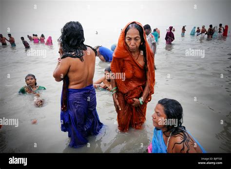 Ganga Sagar Mela Festival In West Bengal India Stock Photo Alamy