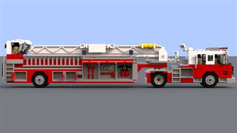 Lego Ideas Product Ideas Fire Truck Tiller Ladder