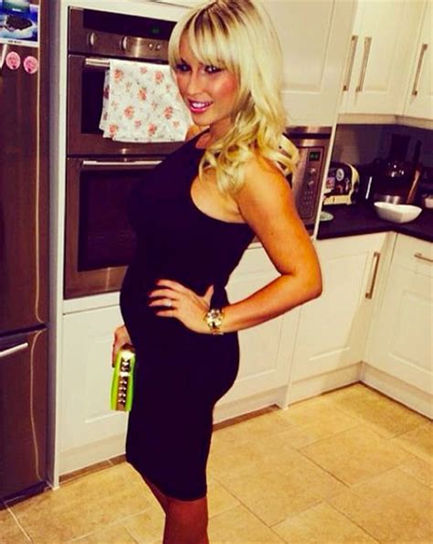 Billie Faiers Looks Every Inch The Glamorous Mum To Be In Figure