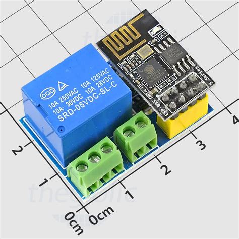 Module Wifi Esp8266 1 Relay 5v Nguồn 5v 10a250vac 10a30vdc