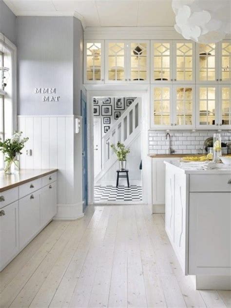 Home styles pantry features a solid hardwoodhome styles pantry features a solid hardwood buy blue ridge hardwood flooring red oak natural 3/4 in. White kitchen. White wash floor boards | Kitchen | Pinterest