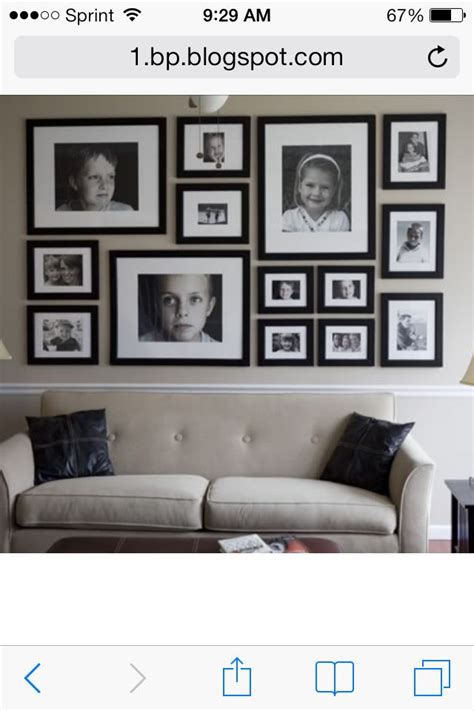 It's literally cut hours and hours off of writing down and subtracting measurements to make all the pictures perfectly even with one another when constructing these wall collages. How to make a gallery wall just like mine (With images ...