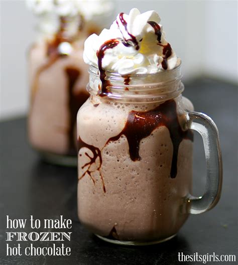 the most satisfying frozen hot chocolate recipe easy recipes to make at home