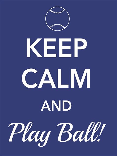 Keep Calm And Play Ball T Shirt By Sportsfan Redbubble