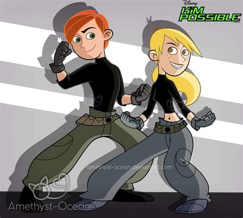 Kim Possible And Ron Kim And Ron Old Cartoons Disney Cartoons Disney And Dreamworks Disney