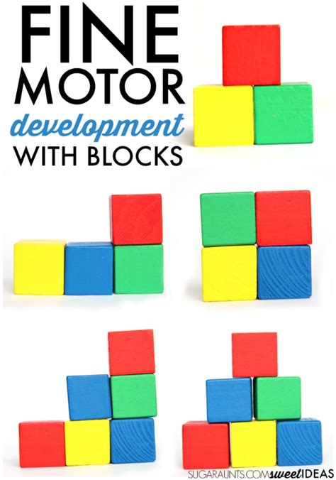 Fine Motor Skills With Building Blocks The Ot Toolbox