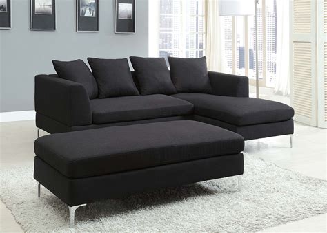 Black Sectional Sofa Home Furniture Design