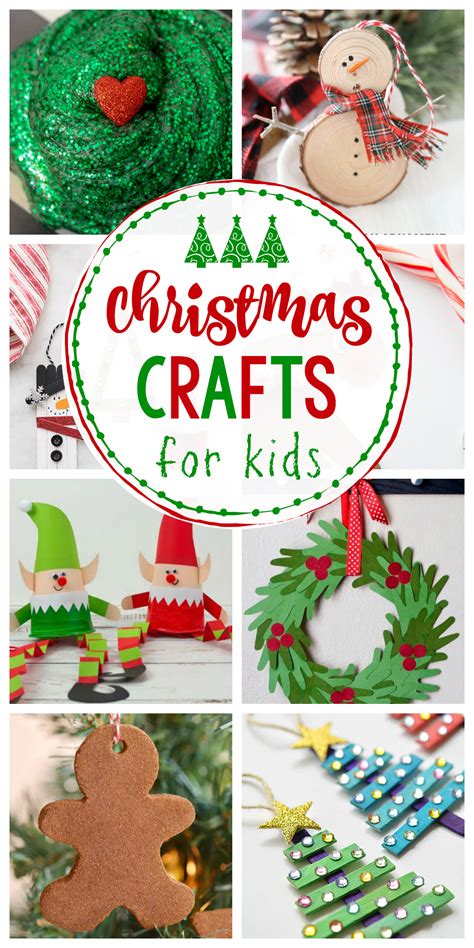 Get ready to take arts 'n' crafts to the next level. 25 Easy Christmas Crafts for Kids - Crazy Little Projects