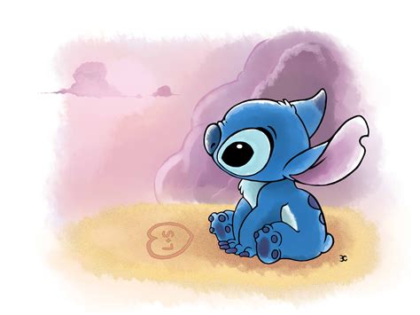 Baby Stitch Cute Pictures Of Stitch Wallpaper All Png Clipart