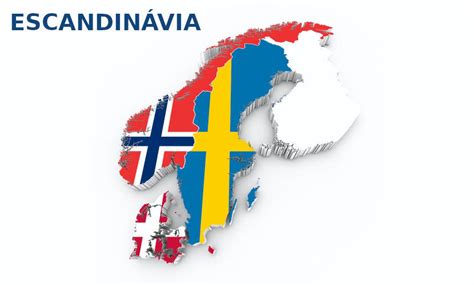 Escandinávia Países Dados Pontos Turísticos Mapa Escola Kids