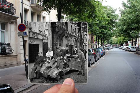 From street performer to rising star. Paris' Present Meets The Past In These Juxtaposed Photos ...