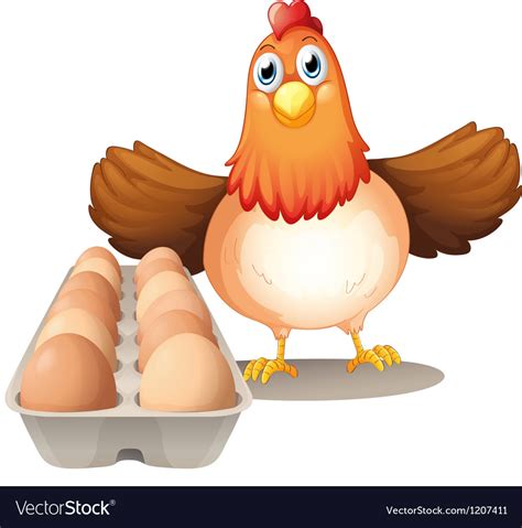 Clip Art Hen With Eggs Clipart Kid Cartoon Picture Of Egg