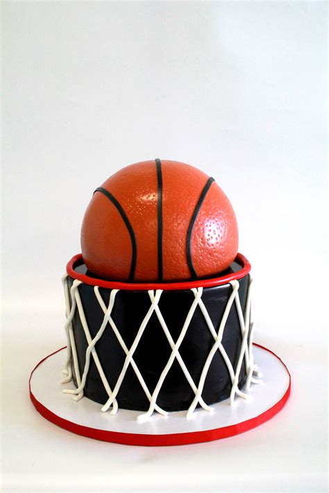 Basketball Theme Cake By Cake Bash Studio And Bakery Lake Balboa Ca