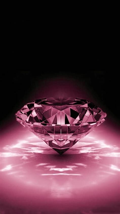 Pin By Ayesha Maria Knurbein On Iphone Limited Wallpapers Pink Diamond Wallpaper Diamond