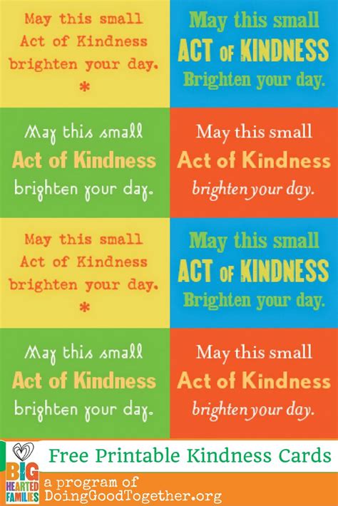 24 Quick Acts Of Kindness — Doing Good Together Random Acts Of