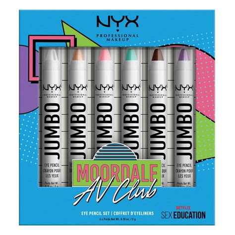 Nyx X Sex Education Jumbo Eye Pencil Set Nyx Is Releasing A Sex Education Makeup Collection