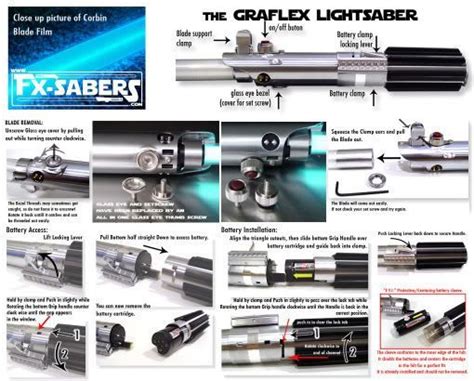Lightsaber Parts Diy Lightsaber Blade Film Science Fiction Star