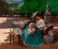 Eliseu Visconti - Maternidade 1906 | Impressionist art, Art, Art painting