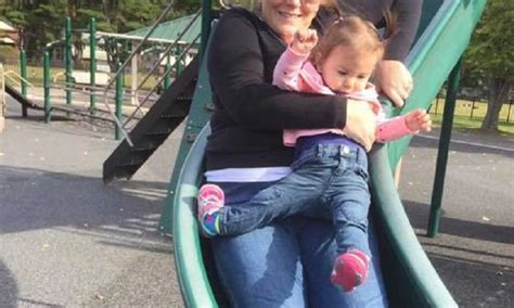 Mom Posts Warning About Sliding With Kids After 1 Year Old Daughter