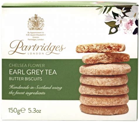 Chelsea Flower Earl Grey Tea Biscuits