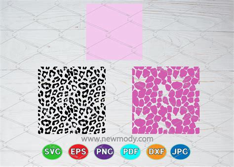 Pink Cheetah Print Svg Leopard Print Svg Pink Leopard Pattern Svg By