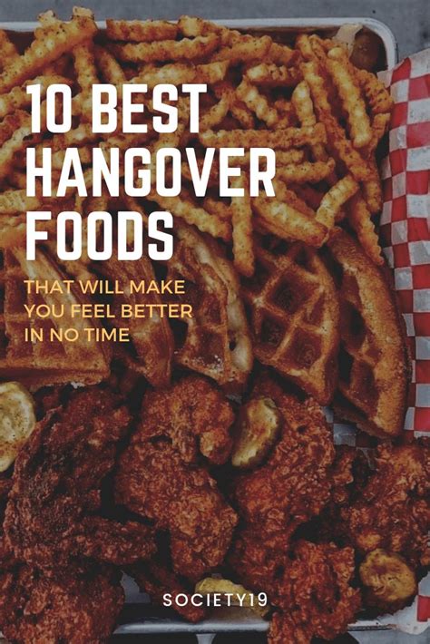 10 Best Hangover Foods That Will Make You Feel Better In No Time