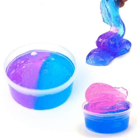 50g Safe Dynamic Fluffy Slime Plastic Clay Light Clay Colorful Modeling