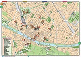 Mappa Firenze - Cartina di Firenze | Florence sightseeing, Florence ...
