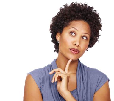 Thinking Woman PNG PNG All PNG All