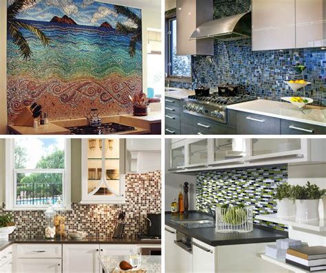 19 Ceramic Tile Mosaic Kitchen Backsplash Designs And Ideas For 2022