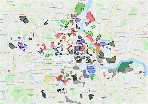 Maps Reveal The Territories Of Londons 200 Plus Gangs Big World Tale
