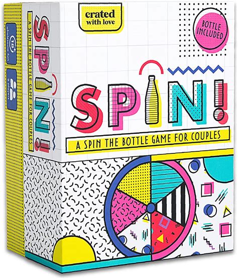 Spin A Spin The Bottle Game For Adult Couples With Bottle Included Truth Or Dare Game For