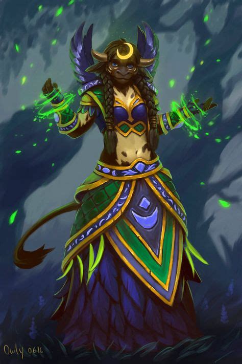 Tauren Druid Ideas Tauren Warcraft Art Fantasy Characters