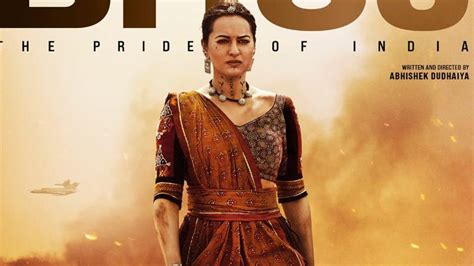 Bhuj The Pride Of India Poster Sonakshi Sinha Walks Fearlessly As